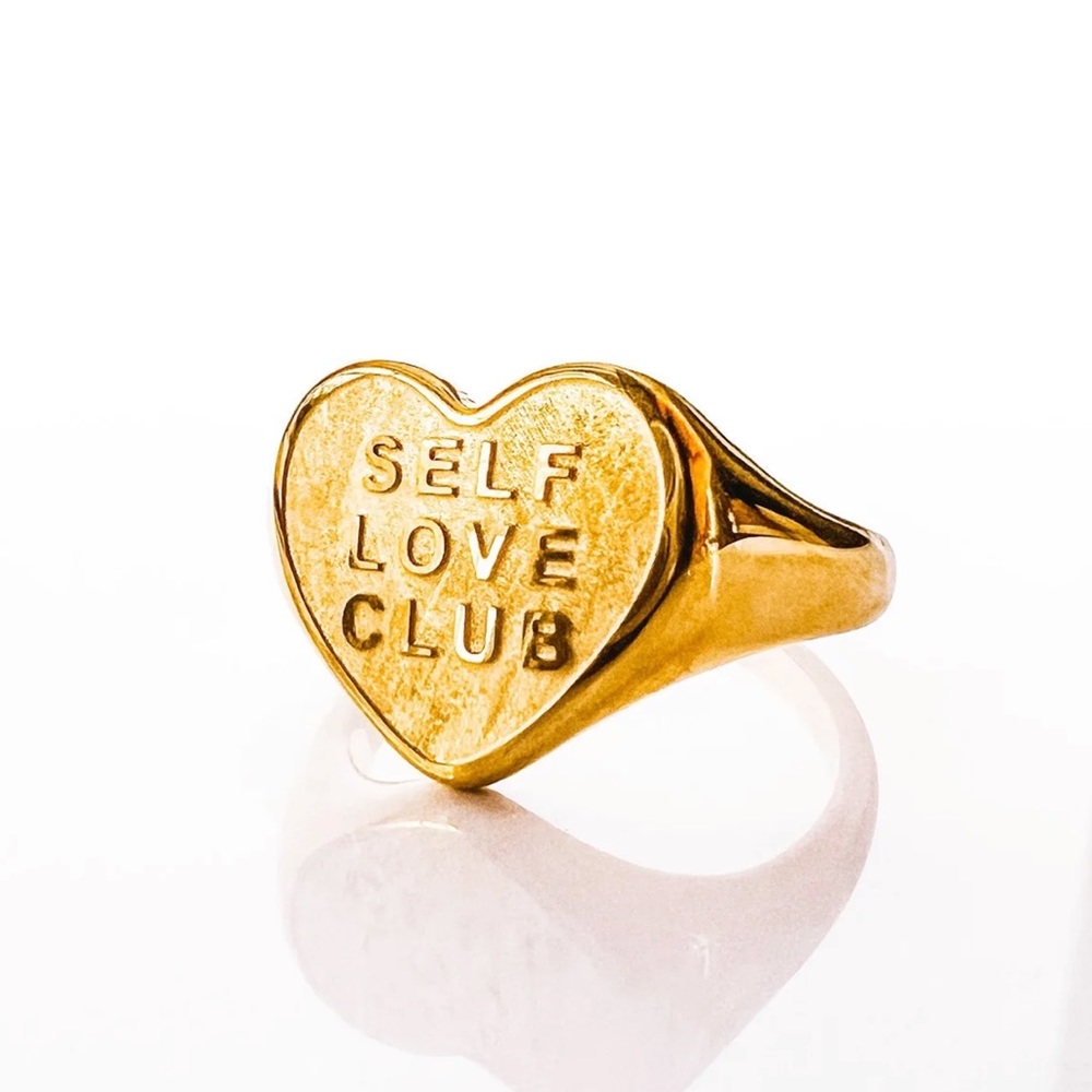 Self Love Club 18K Gold Ring